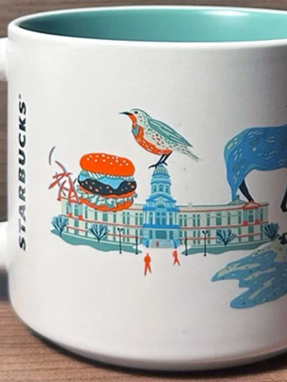 New in box Starbucks Wyoming Discovery Series 14 oz Collectible Mug
